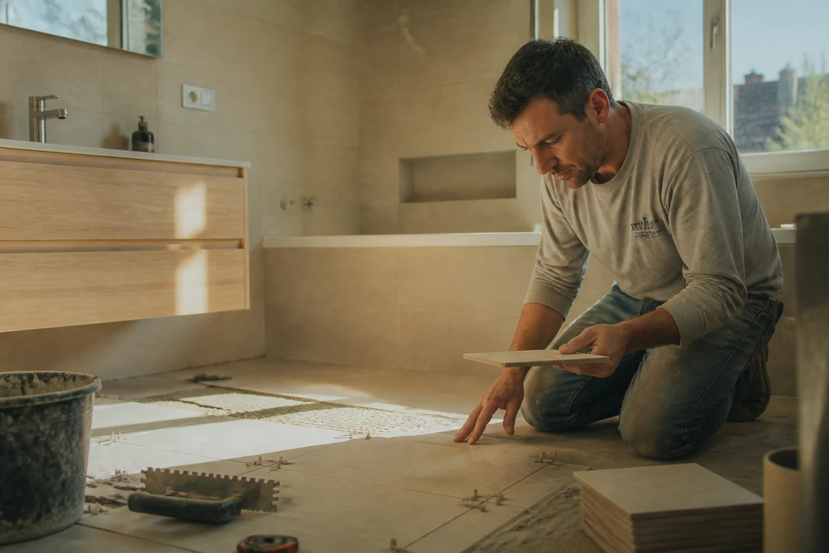 Rénovation salle de bain Quilly