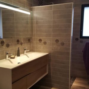 RÉALISATION D'UNE SALLE DE BAINS