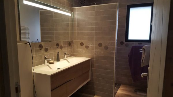 RÉALISATION D'UNE SALLE DE BAINS
