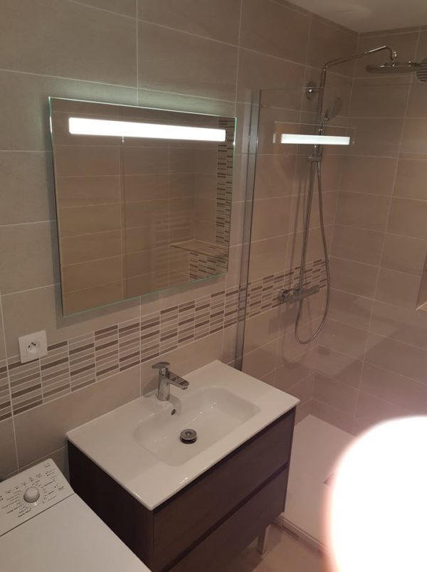 Rénovation dune salle de bains sur pontchateau