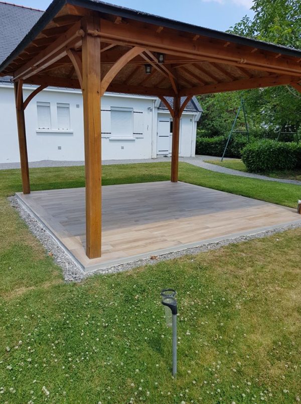 terrasse carrelé Pontchateau